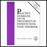 Practice Guidelines for the Treatment of Patients with Panic