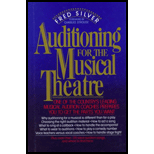 Auditioning for the Musical Theatre Auditioning for the Musical Theatre