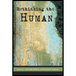 Rethinking the Human