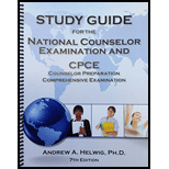 National Counselor Examination and Cpce-Study Guide