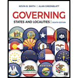 Governing States and Localities Looseleaf 8TH 22 Edition, by Kevin B Smith and Alan H Greenblatt - ISBN 9781071839829