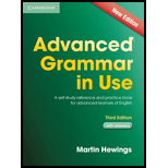 Advanced Grammar in Use Book with Answers: A Self-Study 