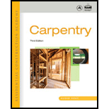 Residential Construction Academy : Carpentry Workbook