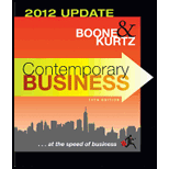 Contemp.Business, 2012 Update - Text Only