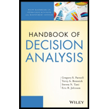 Handbook of Decision Analysis Hardback 13 Edition, by Gregory S Parnell Terry Bresnick and Steven N Tani - ISBN 9781118173138