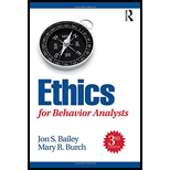 Ethics for Behavior Analysts