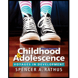 cover of Childhood and Adolescence: Voyages in Development (6th edition)