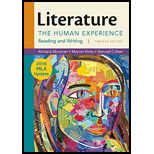 Literature: The Human Experience with 2016 MLA Update