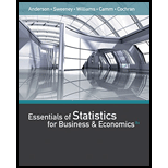 cover of Essentials of Statistics for Business and Economics (Hardback) - With XLSTAT (8th edition)
