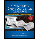 Adventures in Criminal Justice Research : Data Analysis Using SPSS 15.0 and 16.0 for Windows  - With CD by Dowdall, Logio, Babbie and Halley - ISBN 9781412963527