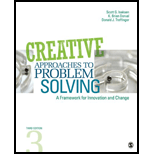 Creative Approaches to Problem Solving: A Framework for 