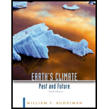 cover of Earth`s Climate: Past and Future (3rd edition)