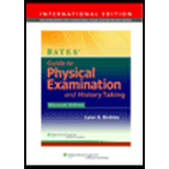 cover of Bates` Guide to Physical Examination and History Taking - Text Only (11th edition)