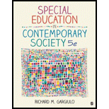 cover of Special Education in Contemporary Society: An Introduction to Exceptionality - Text Only (5th edition)