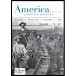 America : A Concise History, Volume1-To 1877 - With Access