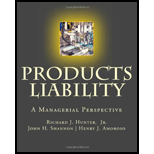 Products Liability: A Managerial Perspectives