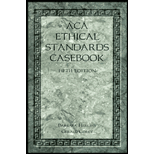 Aca Ethical Standards Casebook Th Edition Textbooks