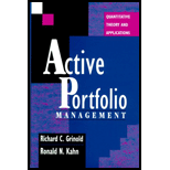 Active Portfolio Management