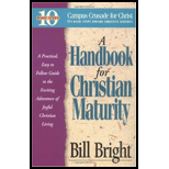 HANDBOOK FOR CHRISTIAN MATURITY