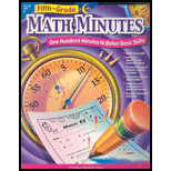 Fifth Grade Math Minutes : One Hundred Minutes to Better 