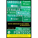 Native American Place Names in Mississippi