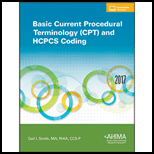 cover of Basic Current Procedural Terminology and HCPCS Coding, 2017