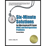 Six-Minute Solutions for Mechanical PE Exam HVAC and 