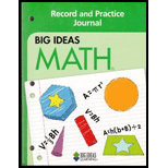 Big Ideas Math, Level Green-Workbook