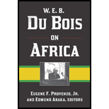 W. E. B. Du Bois on Africa