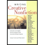 Writing Creative Nonfiction : Instruction and Insights from 