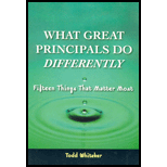 What Great Principals Do Differently : Fifteen Things That 