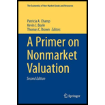 cover of Primer on Nonmarket Valuation (2nd edition)