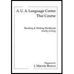 Aua Thai Course Reading and Writing Workbook