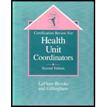 Certification Review Book for Health Unit Coordinators