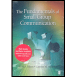 cover of Fundamentals of Small Group Communication (Paperback)