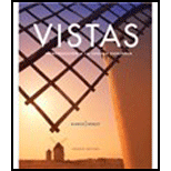 Vistas : Introduccion a la lengua espanola (Looseleaf) - Text (ISBN10 ...