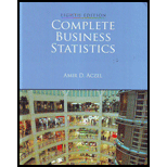 cover of Complete Business Statistics (8th edition)