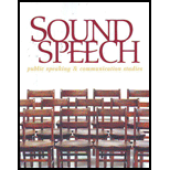 Sound Speech: Public Speaking and Communication Studies