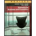 cover of Statistics for Business and Economics - Access, Revised (12th edition)
