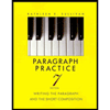cover of Paragraph Practice : Writing the Paragraph and the Short Composition (7th edition)