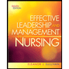 cover of Effective Leadership and Management in Nursing (8th edition)