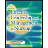 cover of Effective Leadership and Management in Nursing (7th edition)