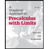 Graphical Approach to Precalculus with Limits by John Hornsby - ISBN 9780321900821