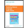 cover of Exploring Medical Language - Audioterms (10th edition)