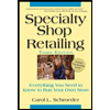 cover of Specialty Shop Retailing: Everything You Need to Know to Run Your Own Store