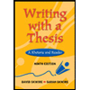 Writing With a Thesis by Sarah E. Skwire and David Skwire - ISBN 9780838407806