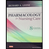 Pharmacology for Nursing Care-Text Only (ISBN13: 9781437735826)