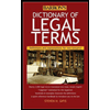 Dictionary of Legal Terms: Definitions and Explanations for Non-Lawyers by Steven H. Gifis - ISBN 9781438005126