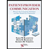 cover of Patient-Provider Communication: Roles for Speech-Language Pathologists and Other Health Care Professionals