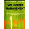Volunteer Management, Steve McCurley Volunteer Management, Steve McCurley